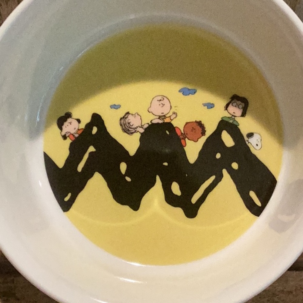 Peanuts Stoneware Pet Bowl - Picture 2 of 4